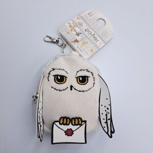 Harry Potter Hedwig Owl Mythical Keyring Coin or ID Bag